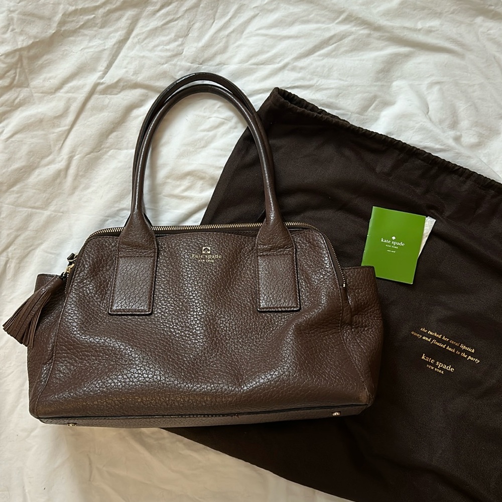 Kate Spade brown tote